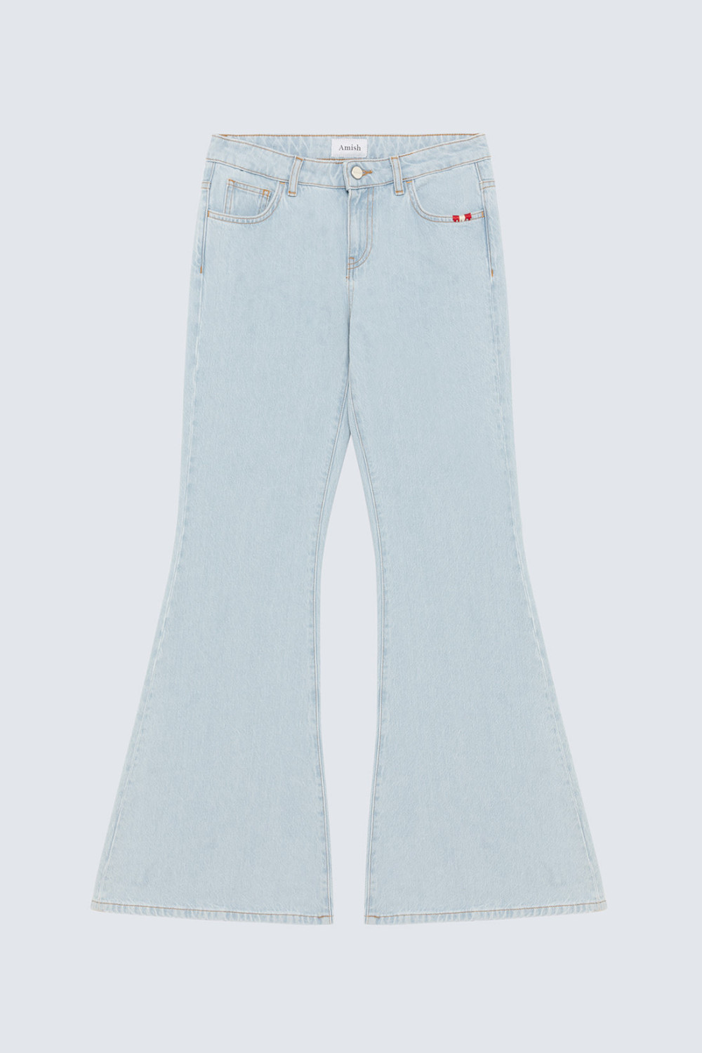 AMISH: JEANS WOODSTOCK BLEACH
