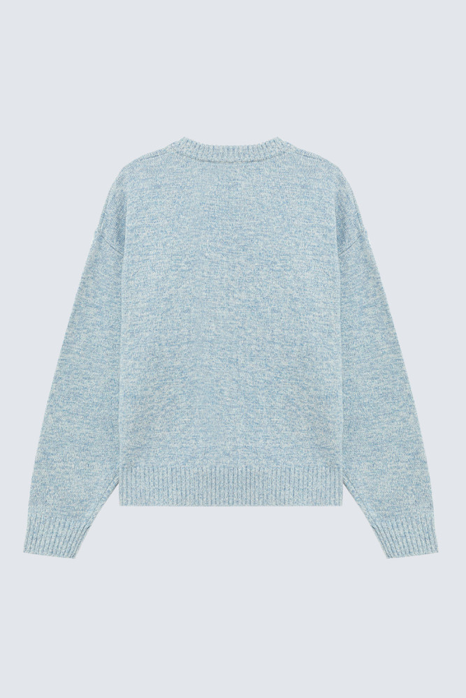 CREW NECK SWEATER WITH LOGO