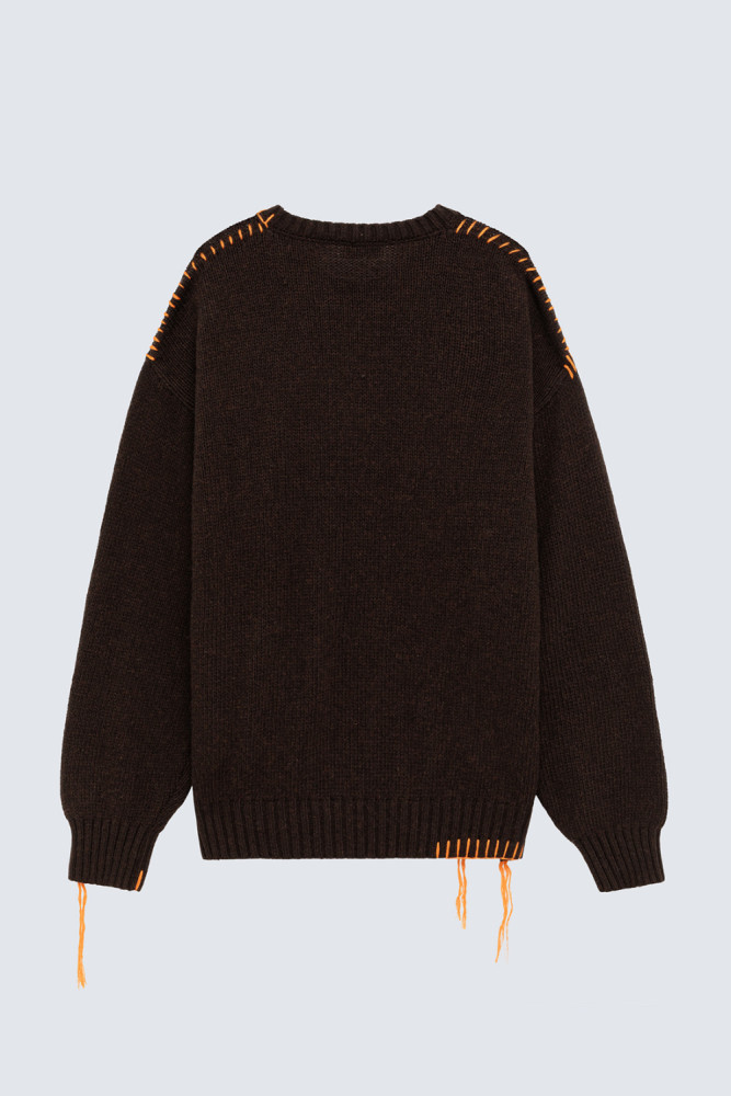 MAGLIA GIROCOLLO IN MISTO LANA