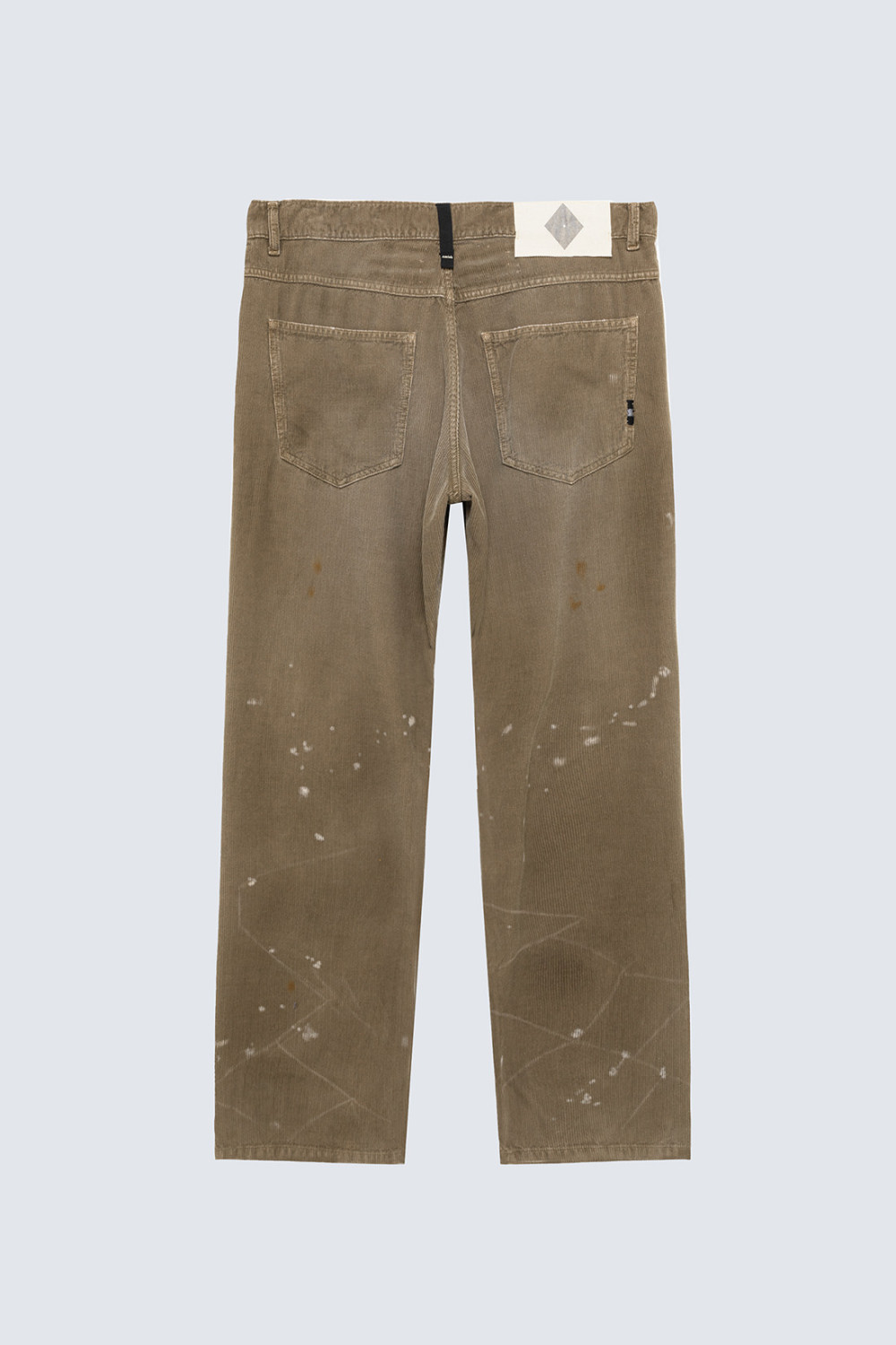 AMISH: PANTALONE JAMES IN VELLUTO EFFETTO VANDAL