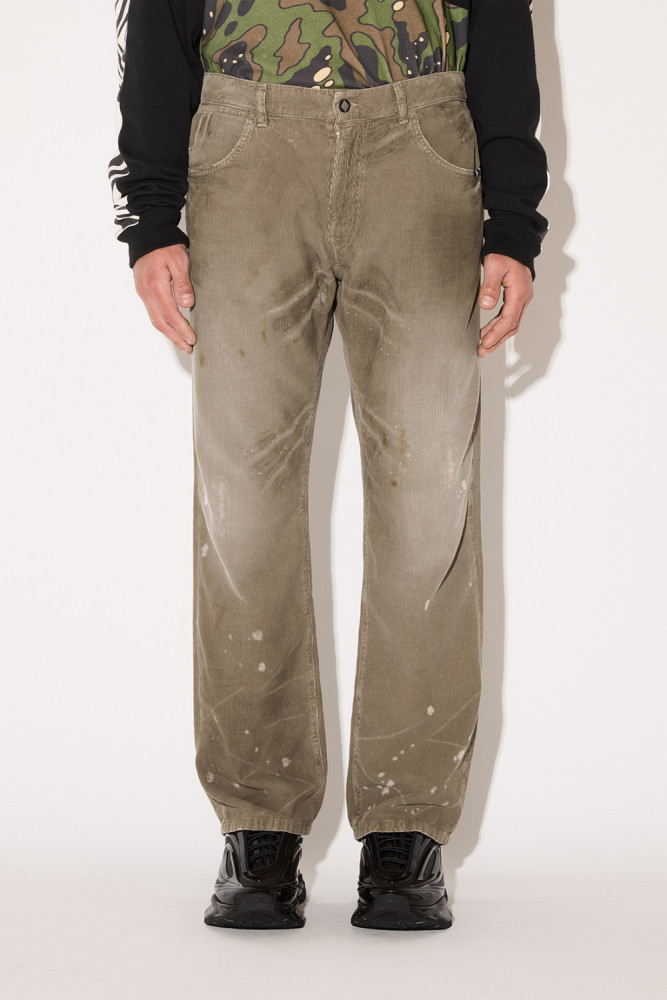 PANTALONE JAMES IN VELLUTO EFFETTO VANDAL