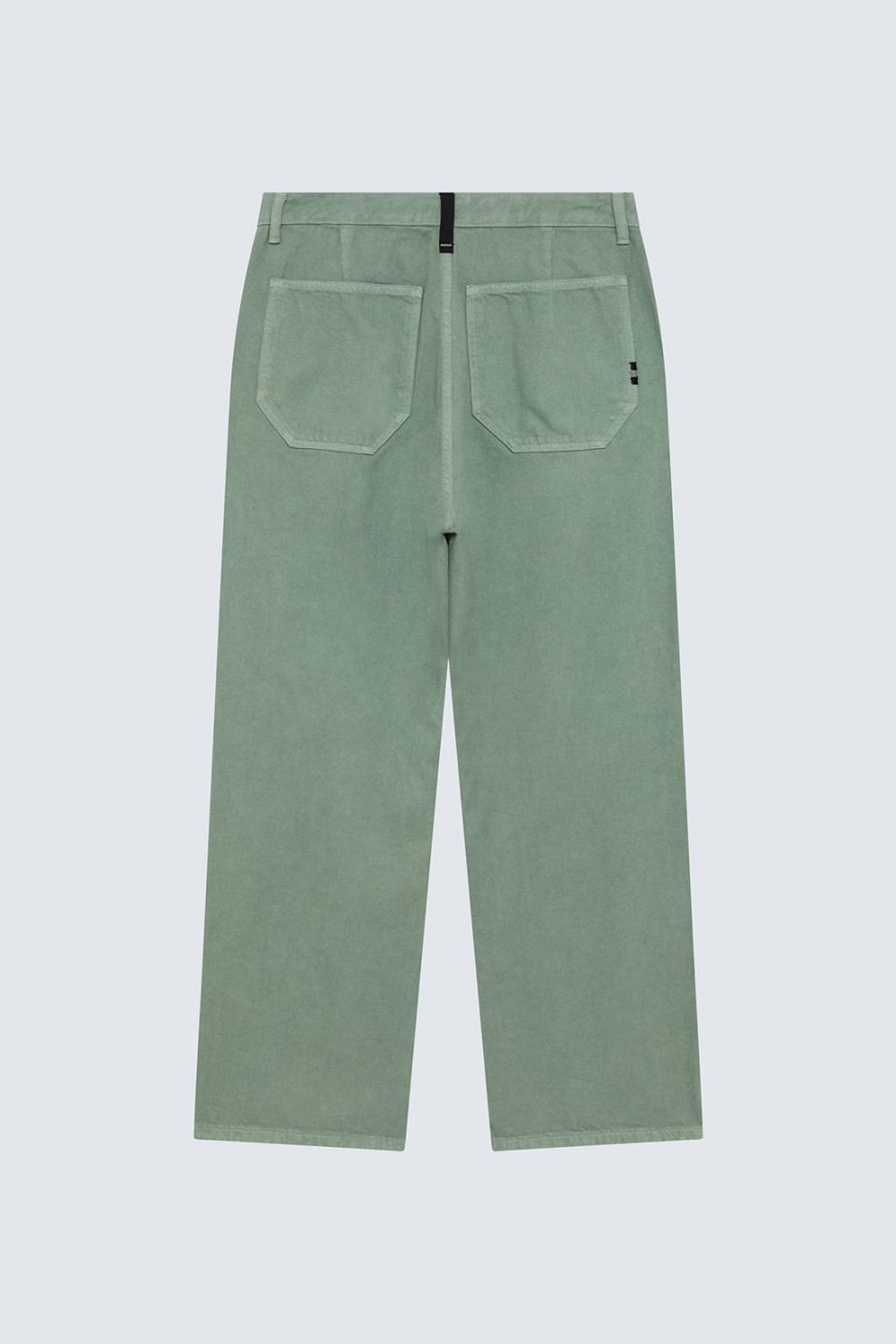 AMISH: NO GENDER PANTS IN DYED BULL