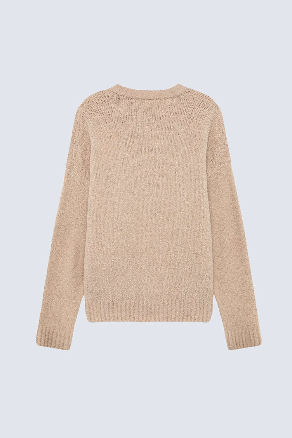AMISH: PULLOVER IN MAGLIA BOUCLE'