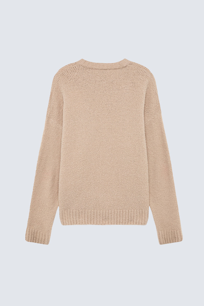 PULLOVER IN MAGLIA BOUCLE'
