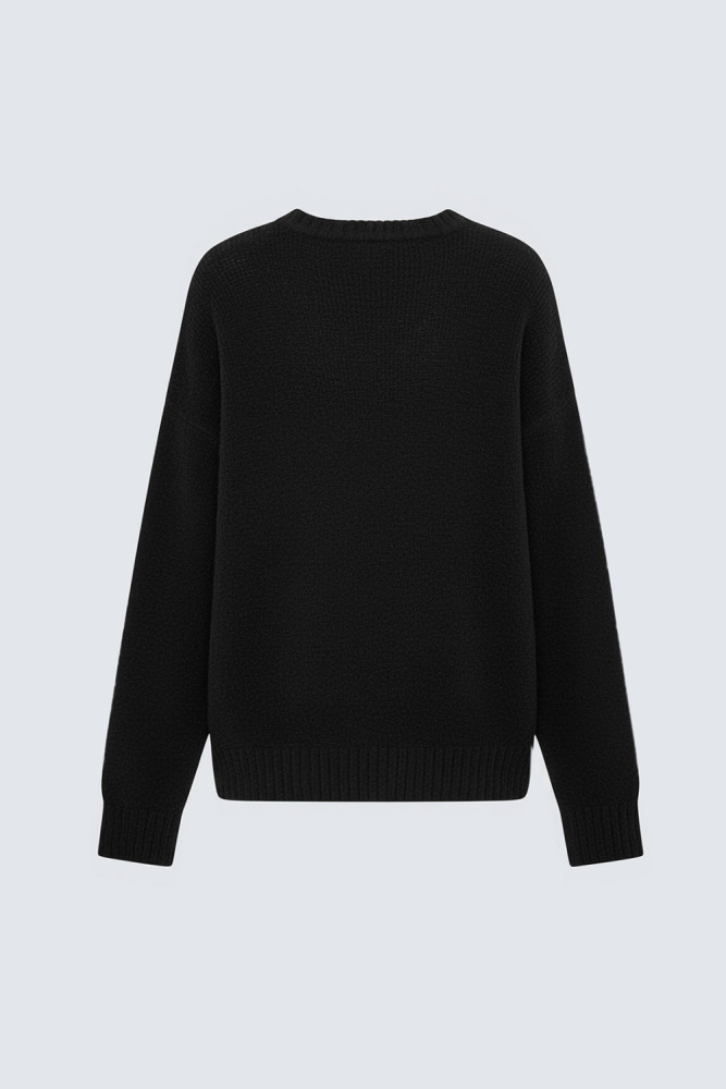 BOUCLE' KNIT SWEATER