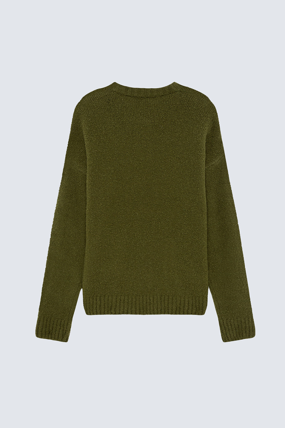 AMISH: PULLOVER IN MAGLIA BOUCLE'