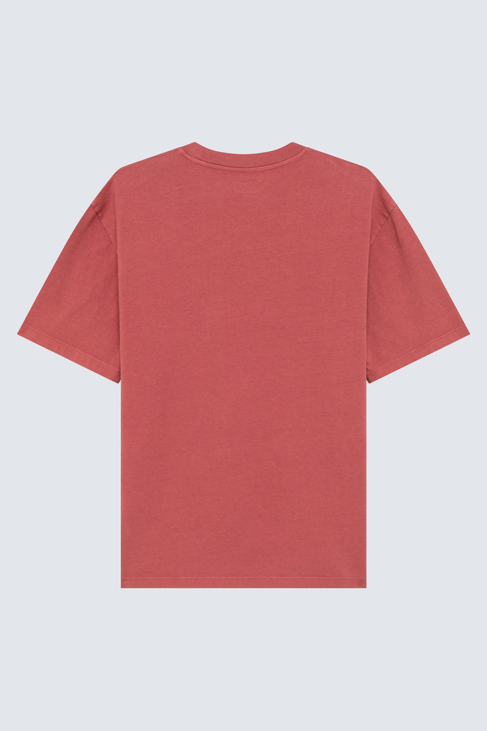 AMISH: T-SHIRT IN JERSEY WITH CHALK BOARD LOGO PRINT