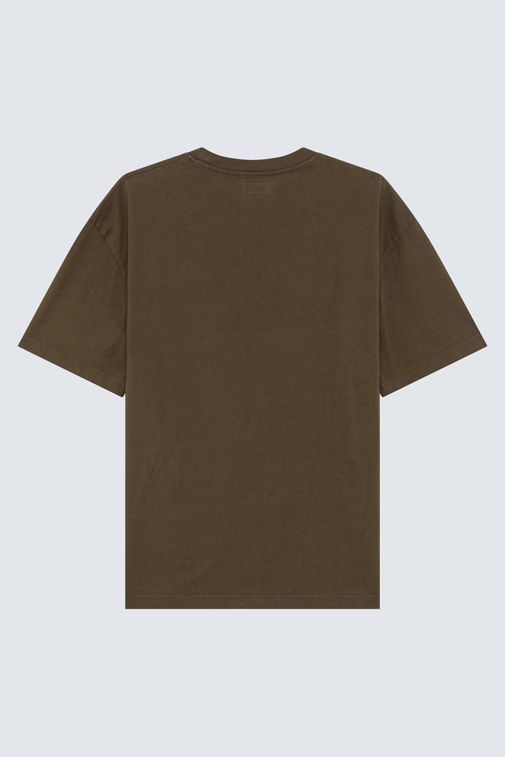 AMISH: T-SHIRT IN JERSEY WITH SHADOW LOGO PRINT