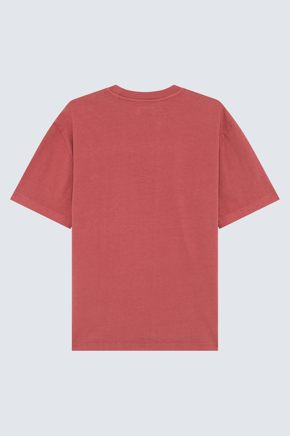 AMISH: T-SHIRT IN JERSEY WITH SHADOW LOGO PRINT