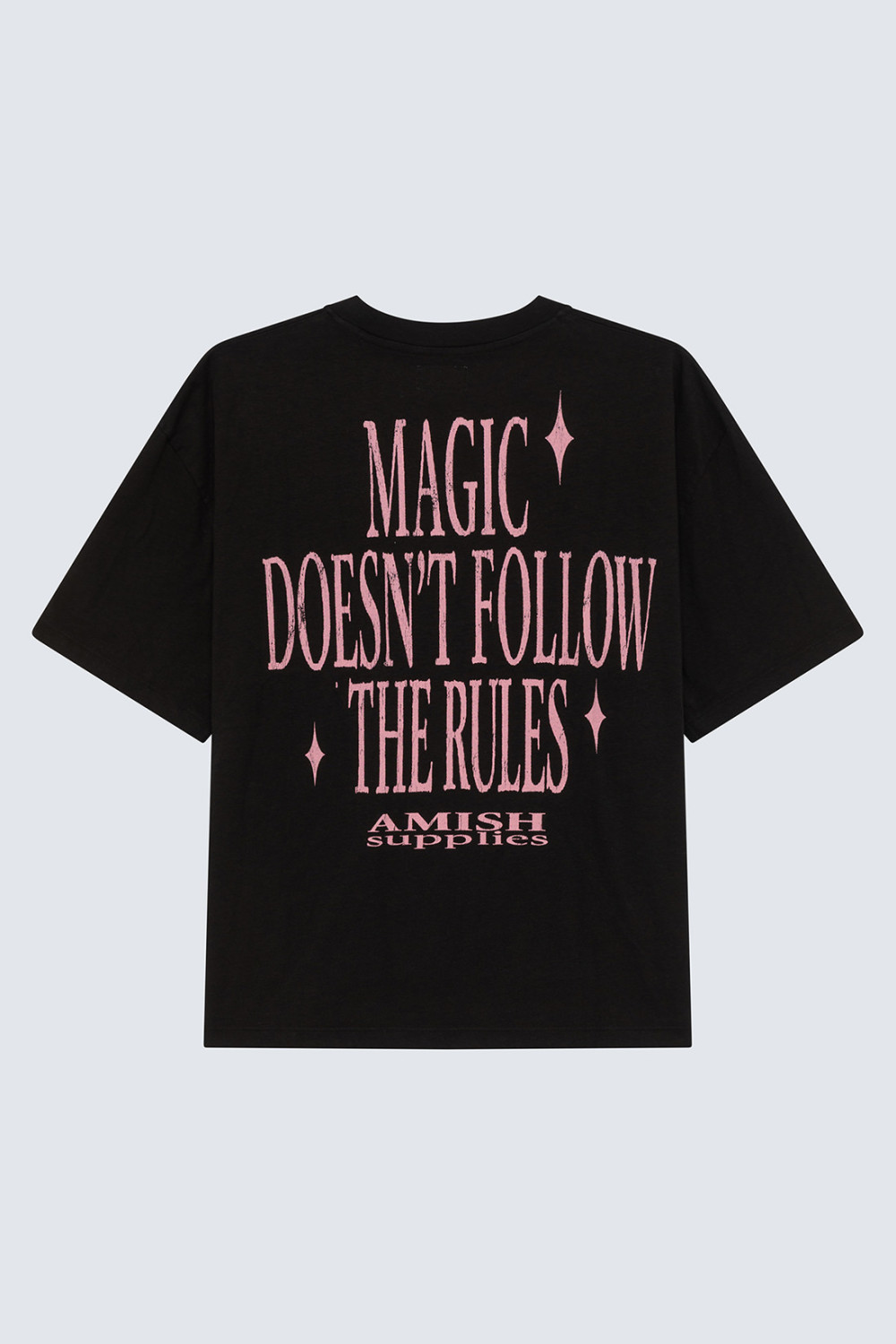 AMISH: T-SHIRT IN JERSEY WITH MAGIC PRINT