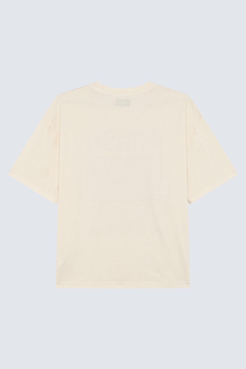 AMISH: T-SHIRT IN JERSEY WITH STAY HARD PRINT