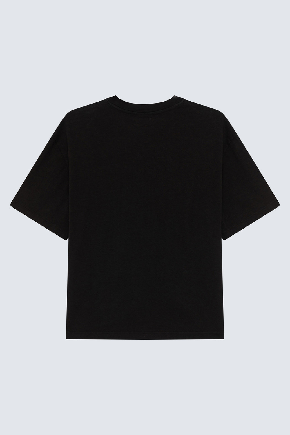 AMISH: T-SHIRT IN JERSEY WITH YOU SURRENDER PRINT