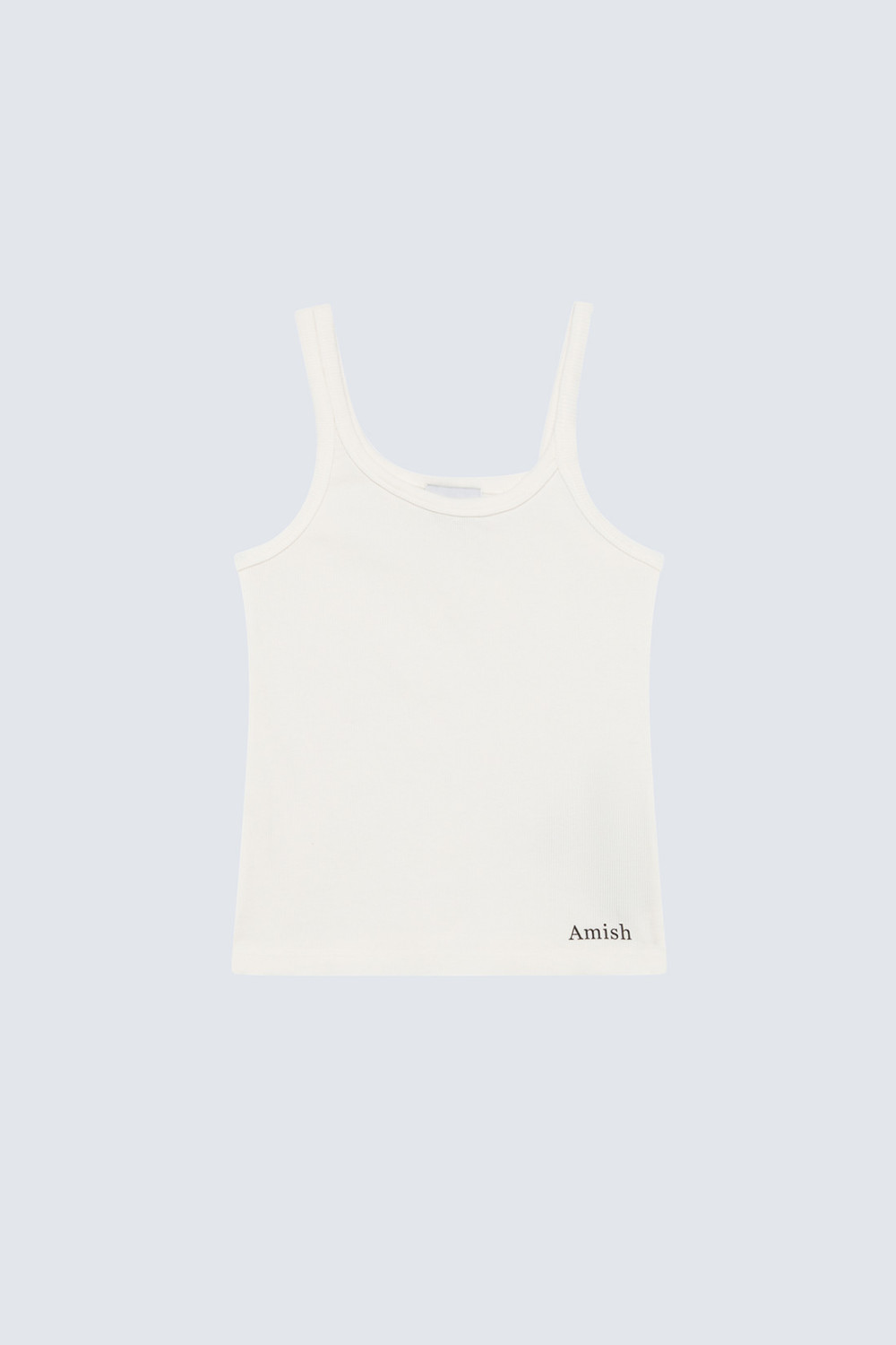 AMISH: ASYMMETRIC TOP WITH MICRO LOGO
